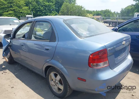 2006 Chevrolet Aveo Lt from USA, damaged, VIN KL1TG56636B557846